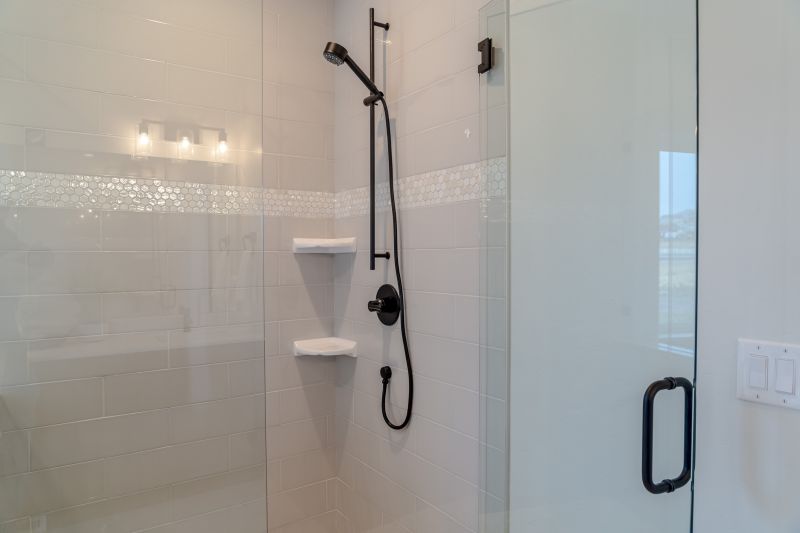 Elegant Shower with Modern Fixtures